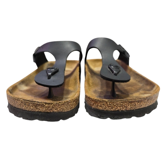Birkenstock 39 Gizeh Sandals Black - Picture 4 of 8